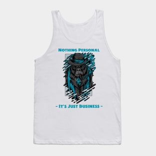 Nothing Personal Gorilla T-Shirt (Teal Accent) Tank Top